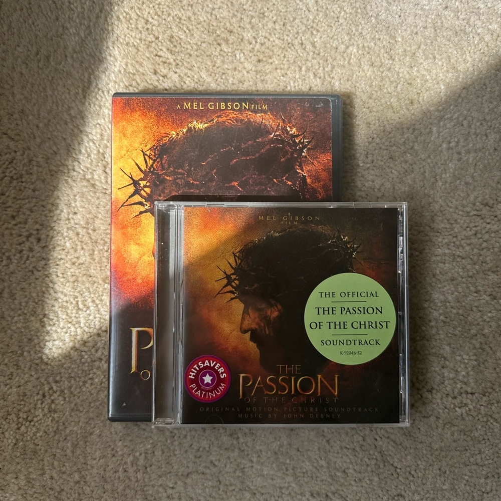 The Passion of the Christ DVD and Soundtrack Set